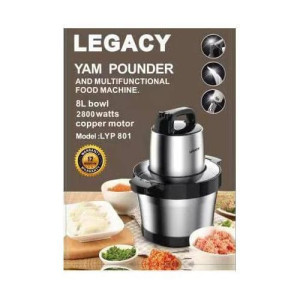 Legacy 8Litres Stainless Electric Yam Pounding Machine